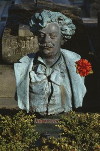 Byste av Andre Gill (bronse)